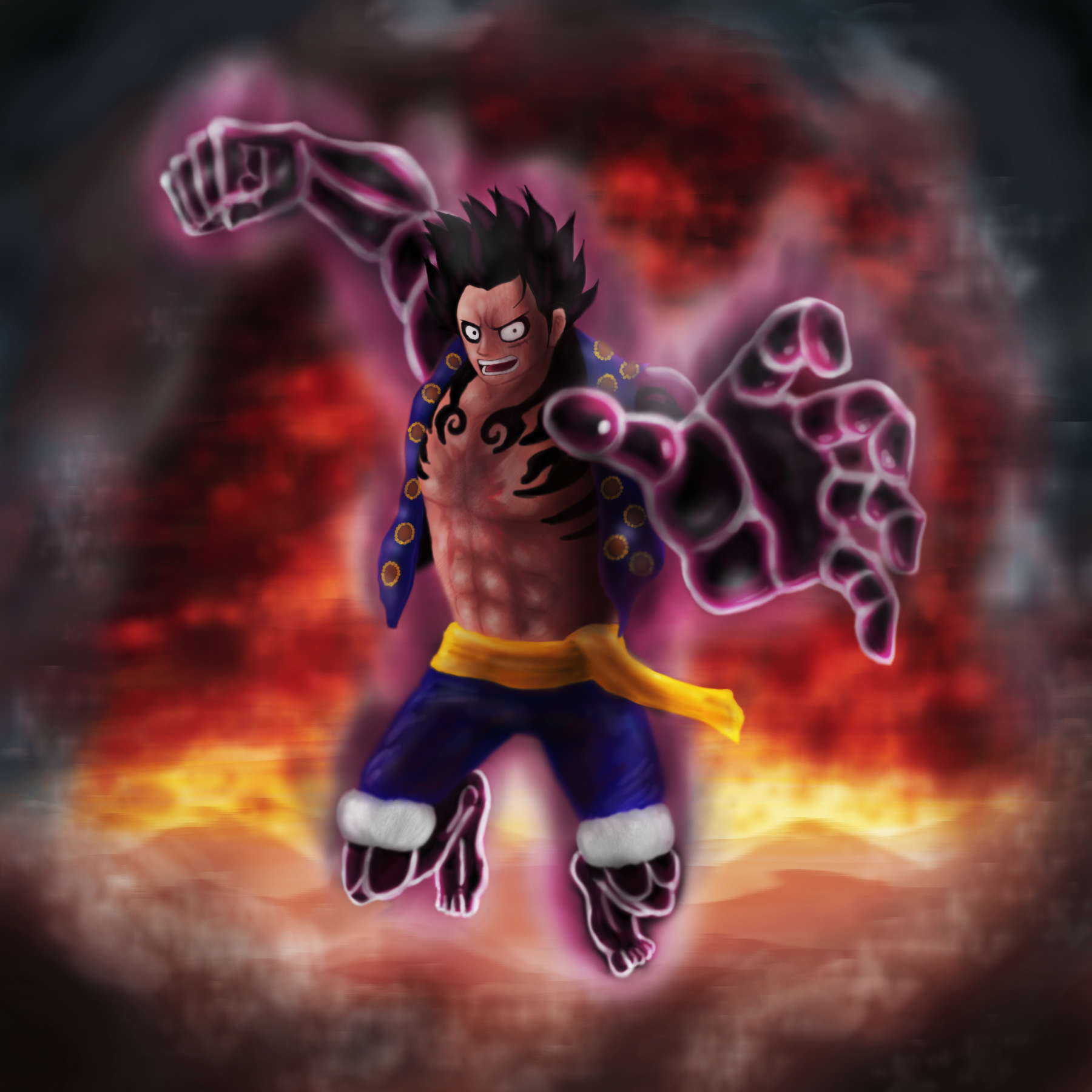 Detail Luffy Gear 4 Wallpaper Hd Nomer 34