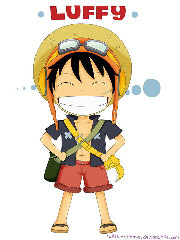 Detail Luffy One Piece Chibi Nomer 13