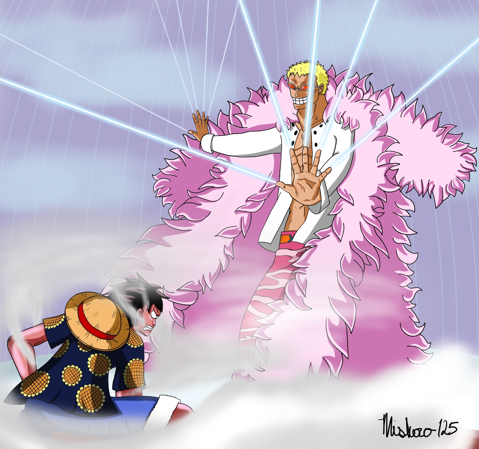 Detail Luffy Vs Doflamingo Nomer 35