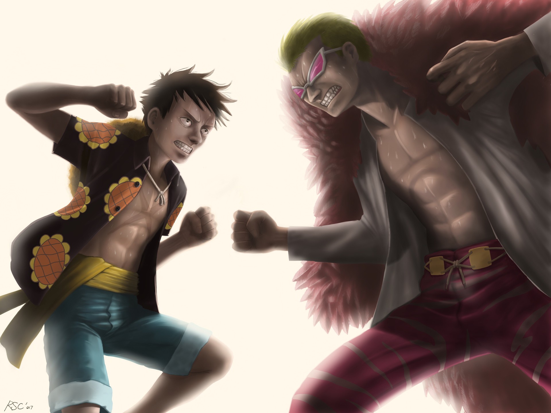 Detail Luffy Vs Doflamingo Nomer 7