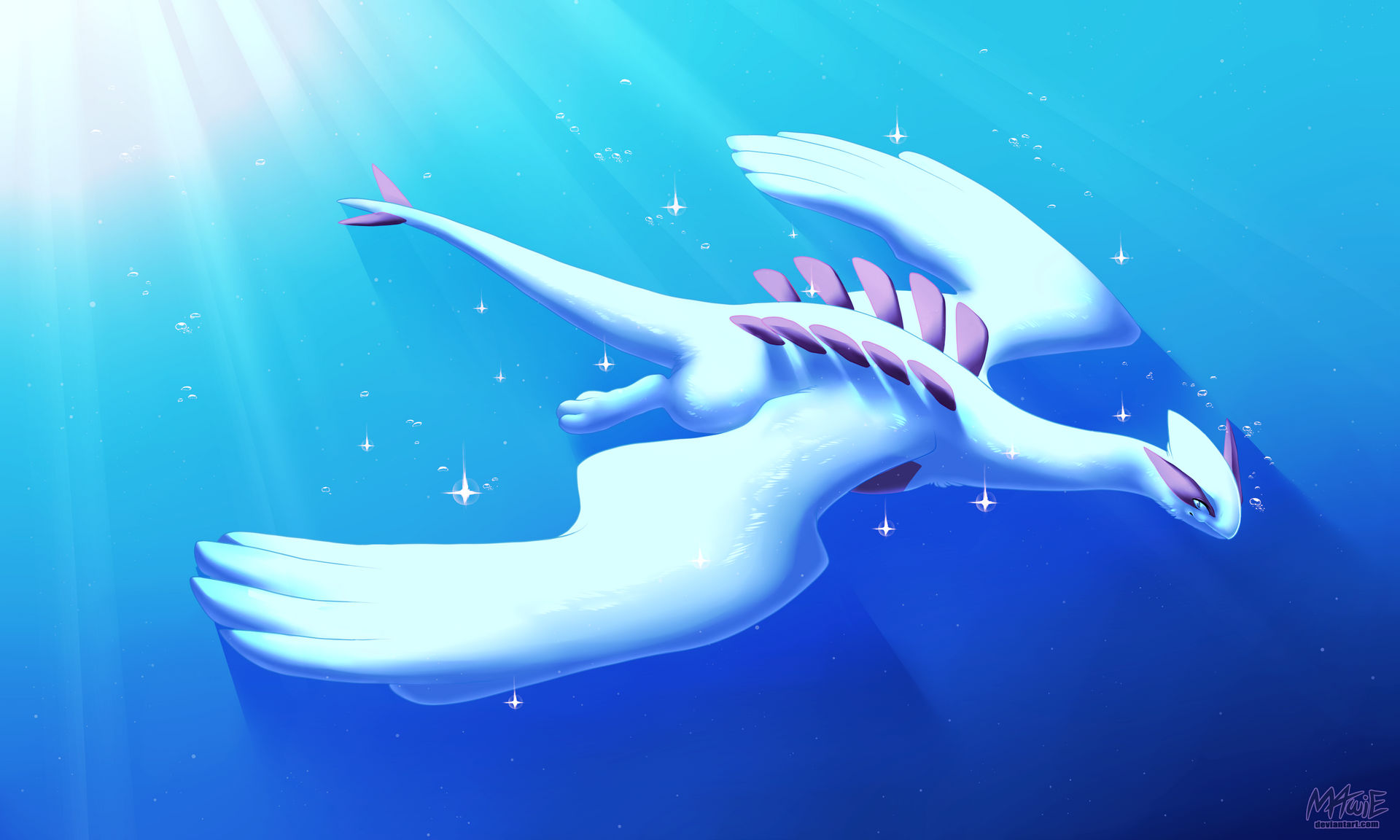 Detail Lugia Wallpaper Nomer 7