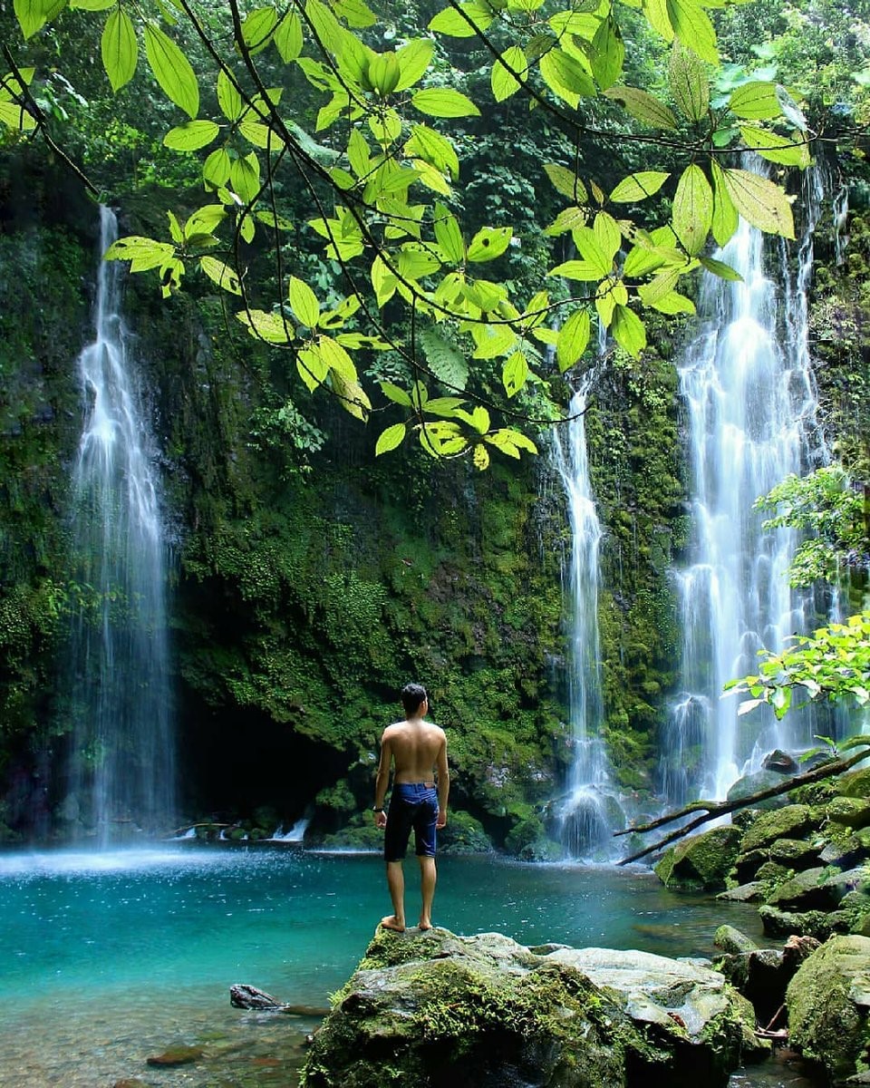 Detail Pemandangan Air Terjun Dan Gunung Nomer 28