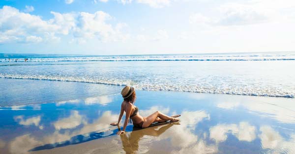 Detail Pemandangan Di Pantai Kuta Bali Nomer 36