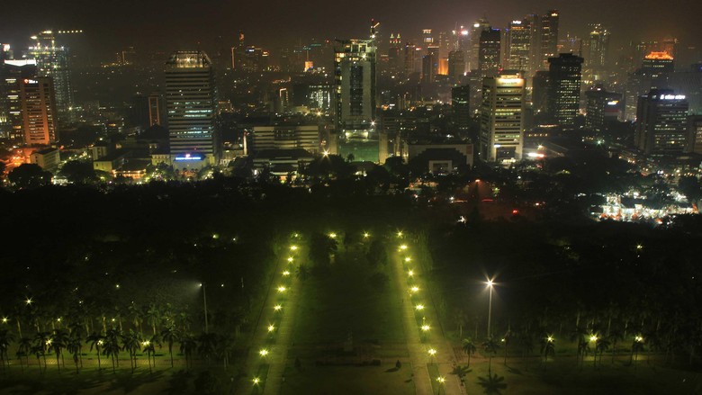 Detail Pemandangan Gedung Malam Hari Nomer 37