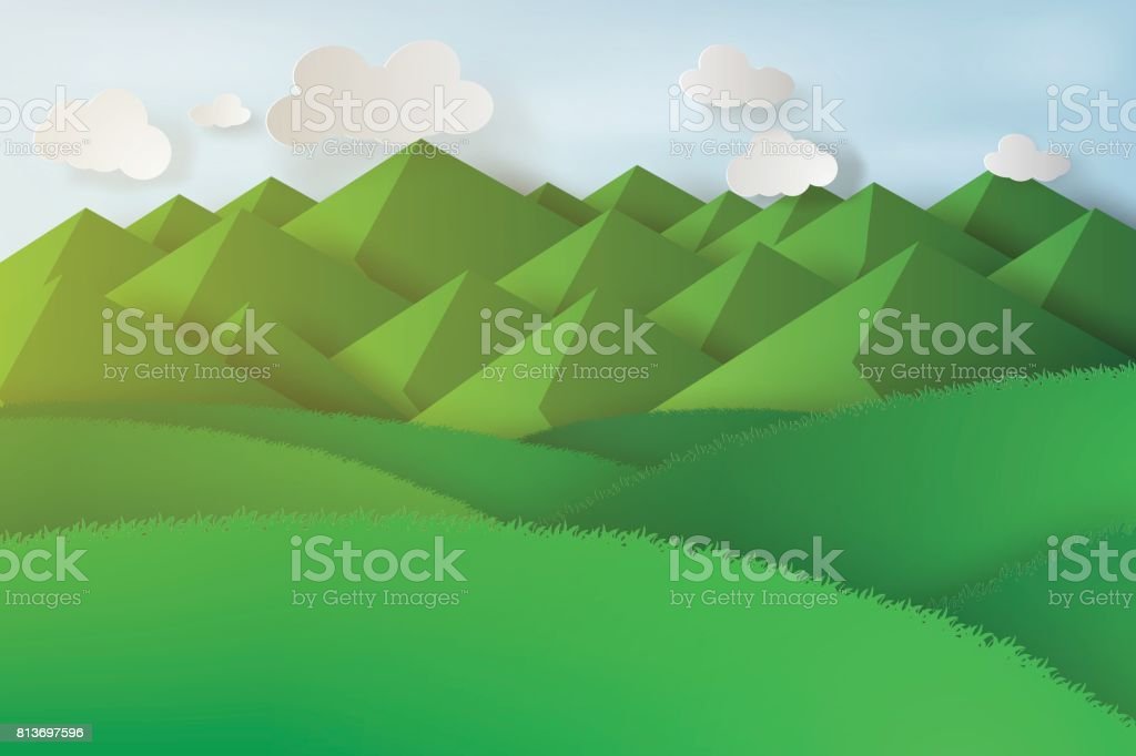 Detail Pemandangan Gunung Cartoon Nomer 20