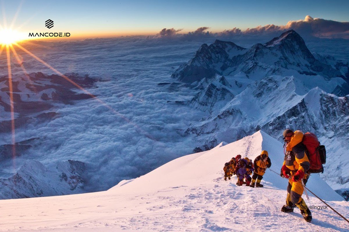 Detail Pemandangan Gunung Everest Nomer 9