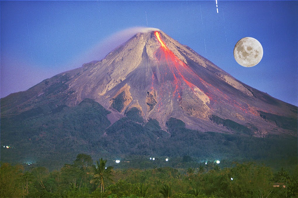 Detail Pemandangan Gunung Merapi Nomer 31