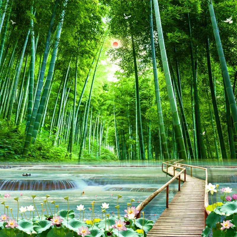 Detail Pemandangan Hutan Bambu Nomer 4