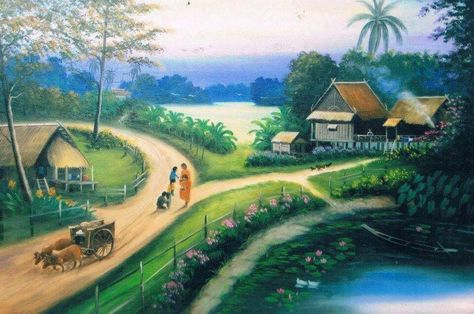 Detail Pemandangan Jaman Dulu Asli Nomer 4