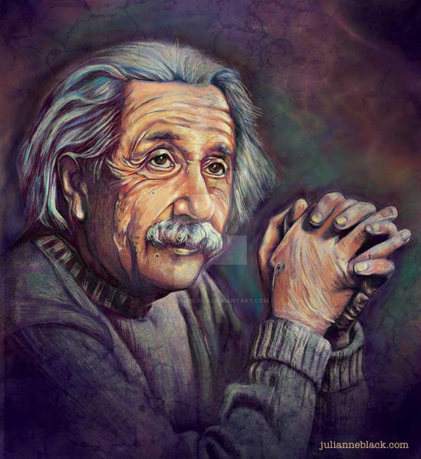 Detail Lukisan Albert Einstein Nomer 24