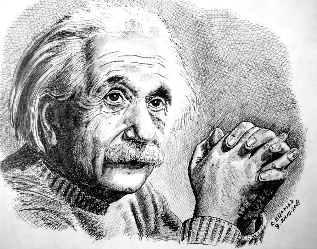 Detail Lukisan Albert Einstein Nomer 31