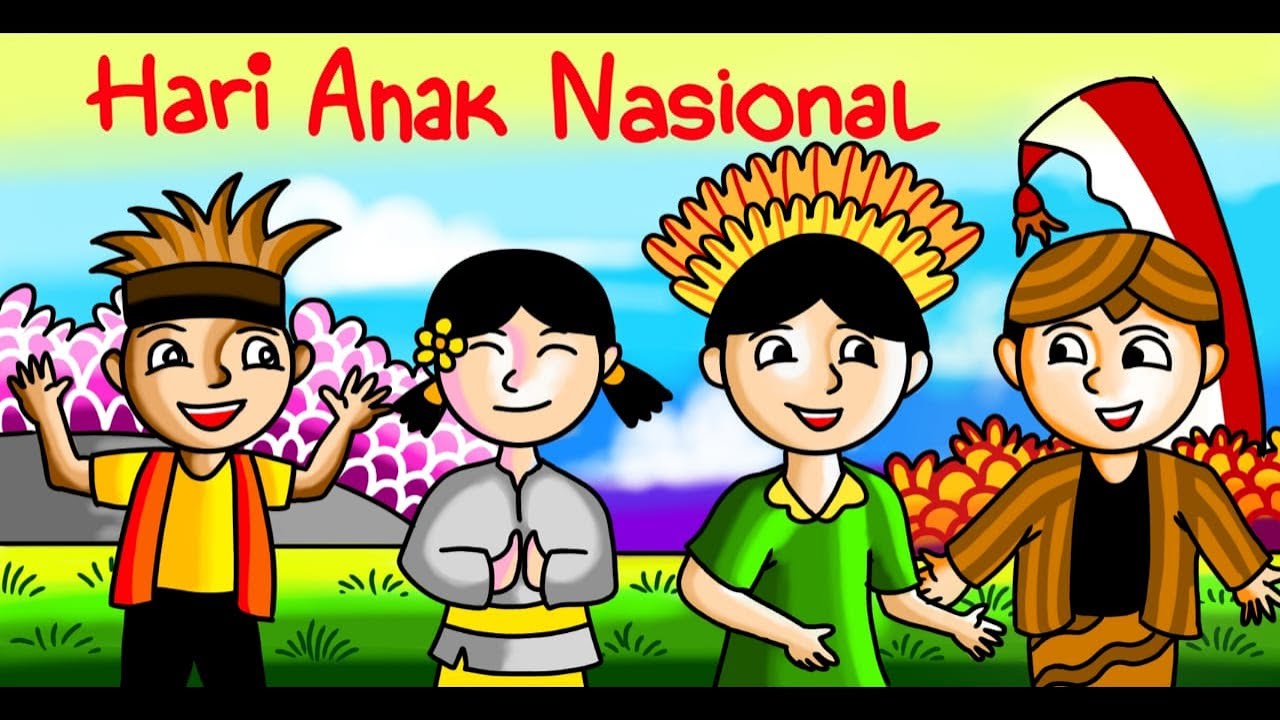 Detail Lukisan Anak Tema Kebudayaan Indonesia Nomer 3