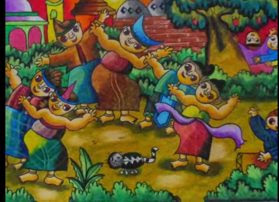 Detail Lukisan Anak Tema Kebudayaan Indonesia Nomer 8