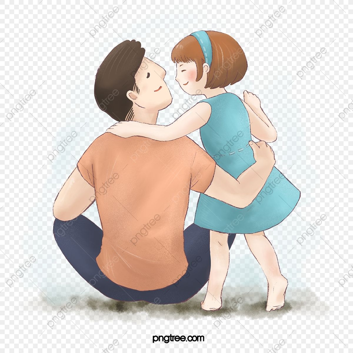 Detail Lukisan Ayah Dan Anak Nomer 2