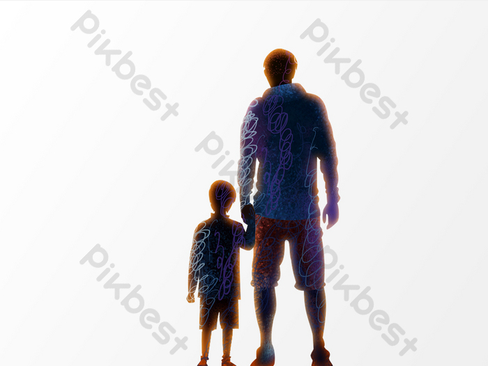 Detail Lukisan Ayah Dan Anak Nomer 33