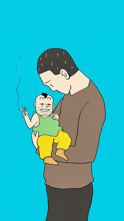 Detail Lukisan Ayah Dan Anak Nomer 42