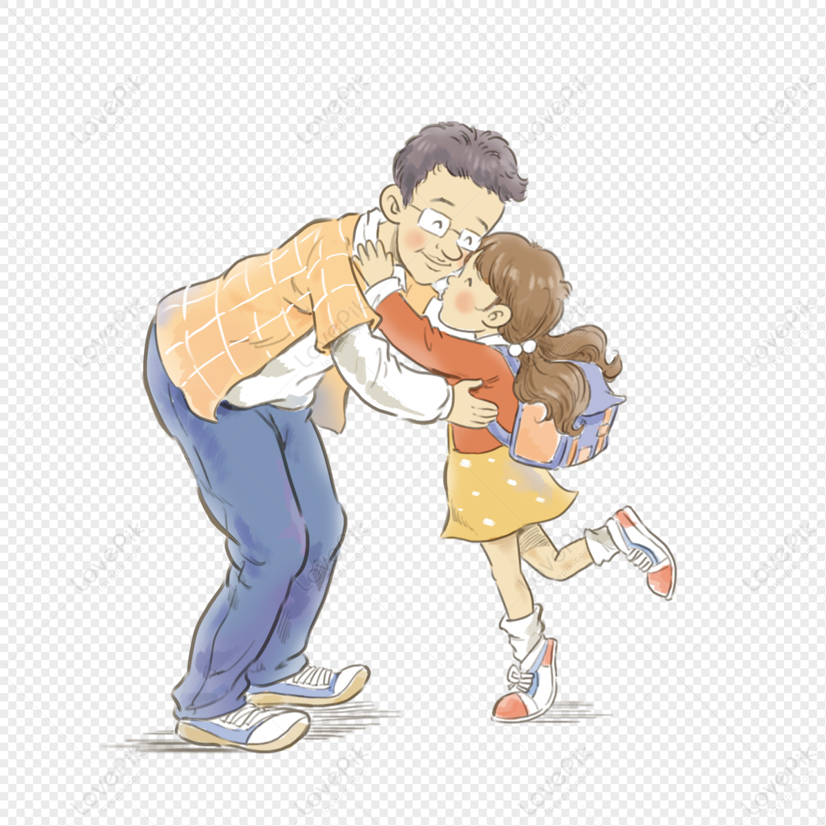 Detail Lukisan Ayah Dan Anak Nomer 51