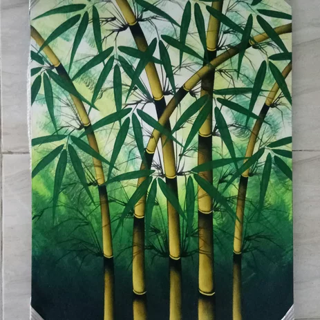Detail Lukisan Bambu Cina Nomer 23