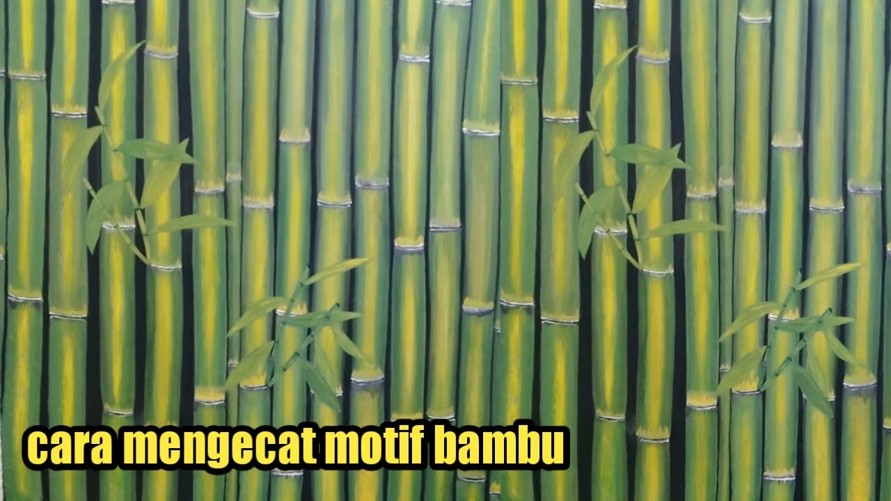 Detail Lukisan Bambu Di Dinding Nomer 13