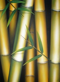 Detail Lukisan Bambu Kuning Nomer 27