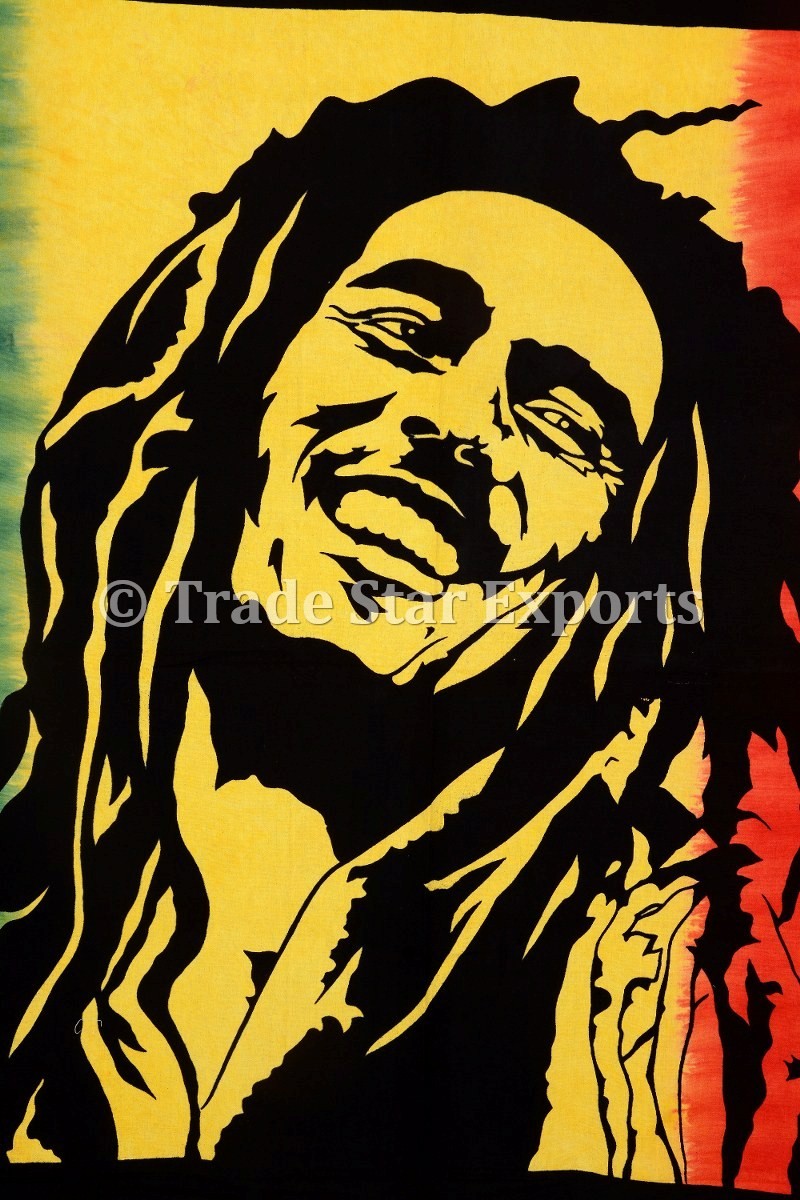 Detail Lukisan Bob Marley Nomer 38