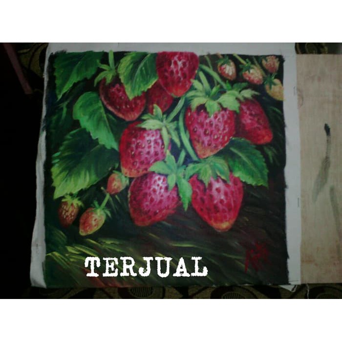 Detail Lukisan Buah Strawberry Nomer 16