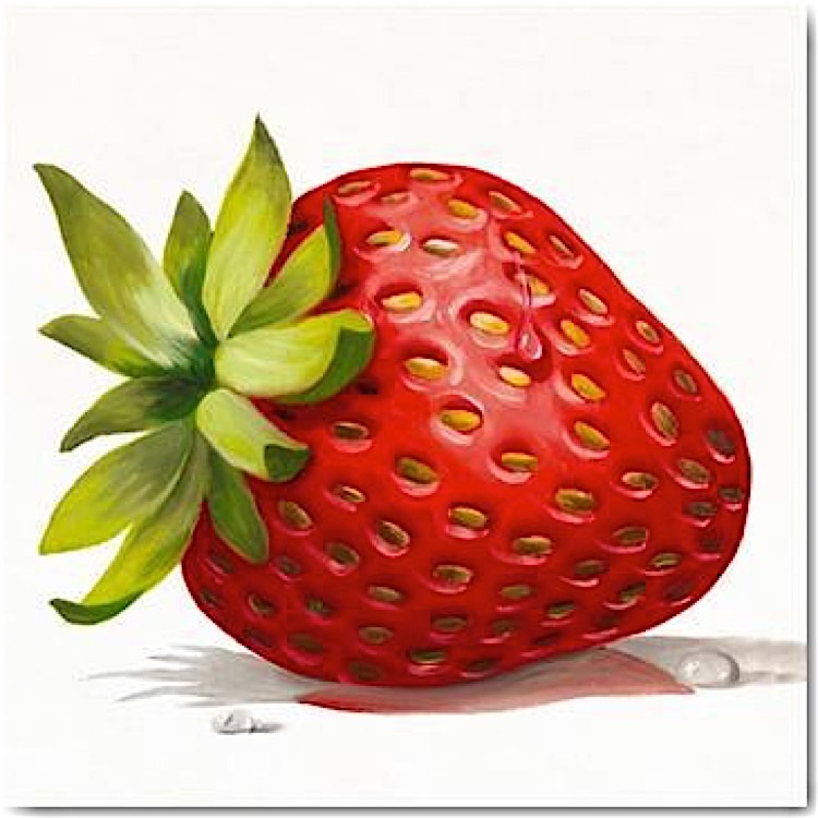Detail Lukisan Buah Strawberry Nomer 18