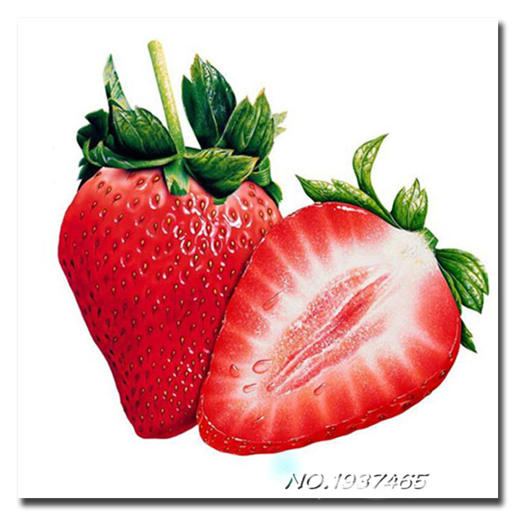 Detail Lukisan Buah Strawberry Nomer 32