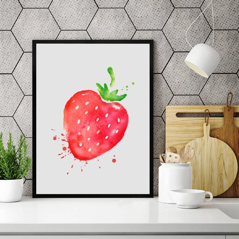 Detail Lukisan Buah Strawberry Nomer 39