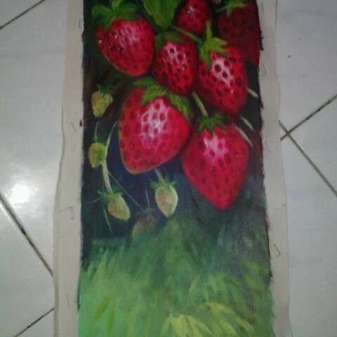 Detail Lukisan Buah Strawberry Nomer 47