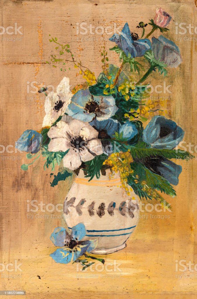 Detail Lukisan Bunga Dalam Vas Nomer 50