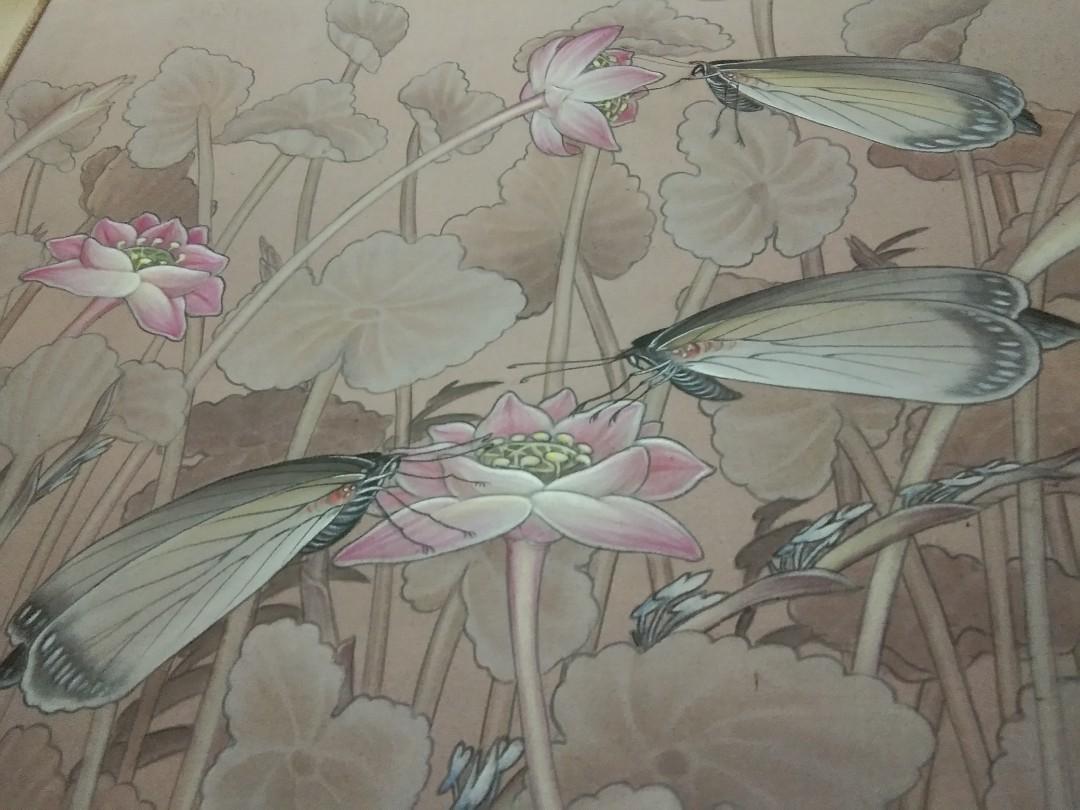 Detail Lukisan Bunga Dan Kupu Kupu Nomer 54