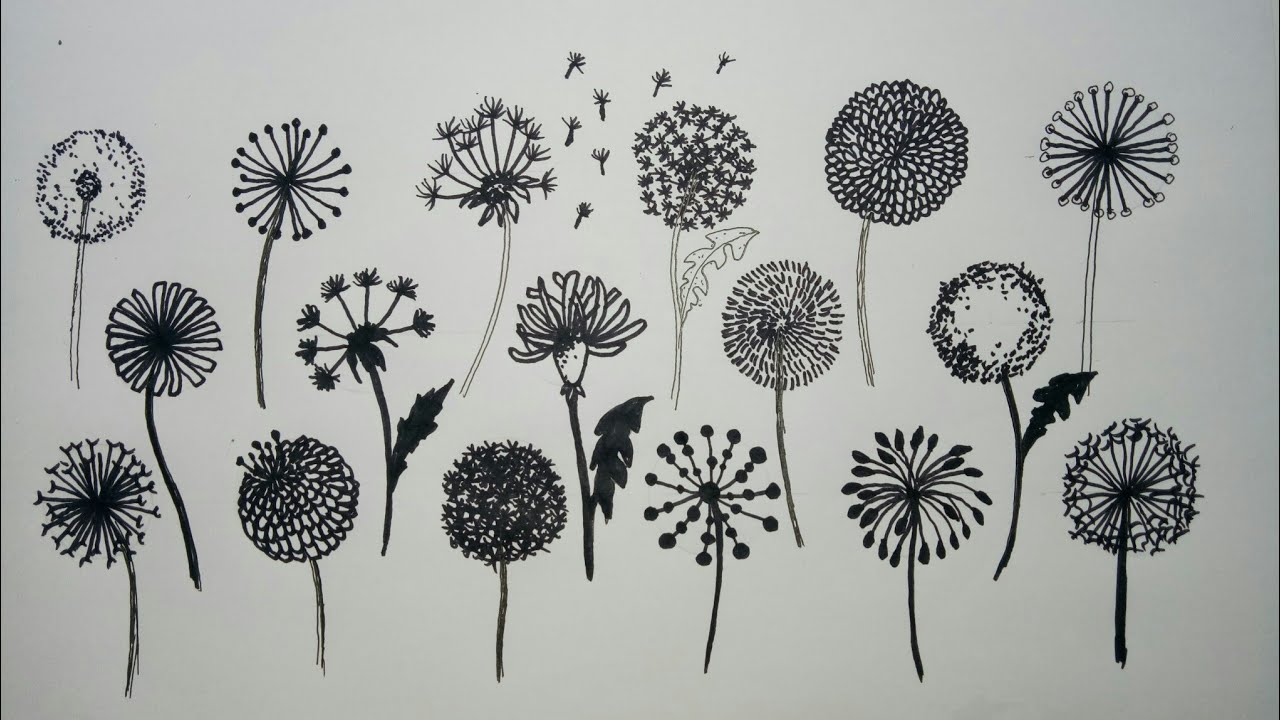 Detail Lukisan Bunga Dandelion Nomer 21