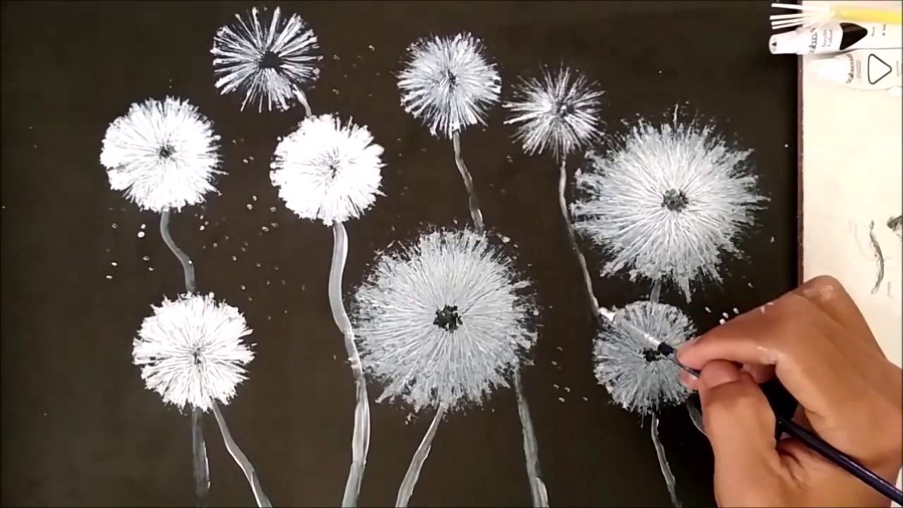 Detail Lukisan Bunga Dandelion Nomer 6