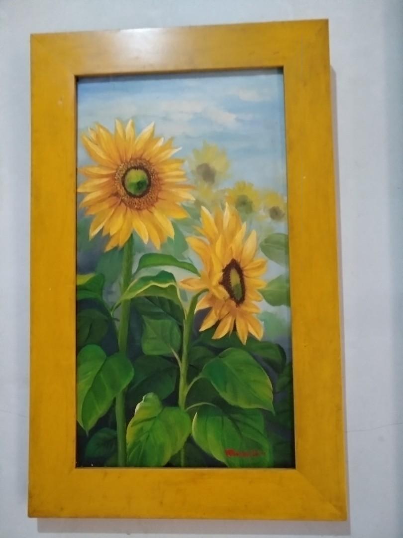 Detail Lukisan Bunga Matahari Nomer 17