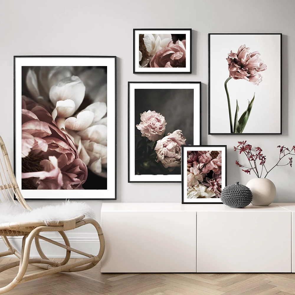 Detail Lukisan Bunga Peony Nomer 50