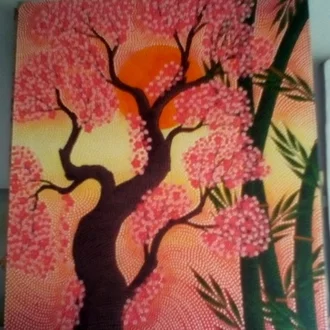 Detail Lukisan Bunga Sakura Nomer 52