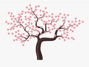Detail Lukisan Bunga Sakura Sederhana Nomer 23