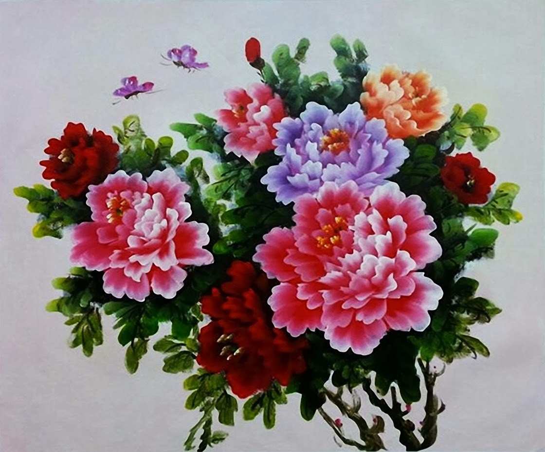 Detail Lukisan Bunga Yang Mudah Dilukis Nomer 33