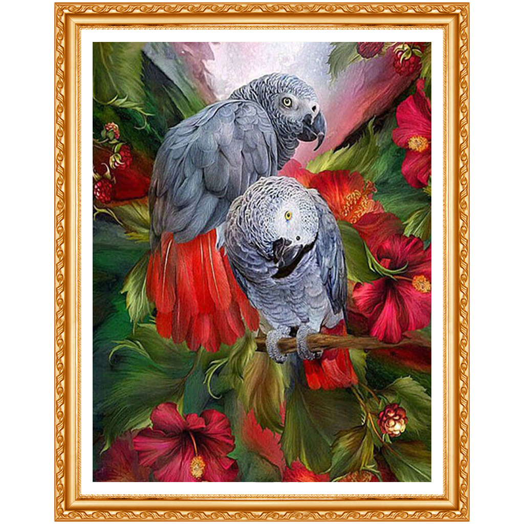 Detail Lukisan Burung Dan Bunga Nomer 36