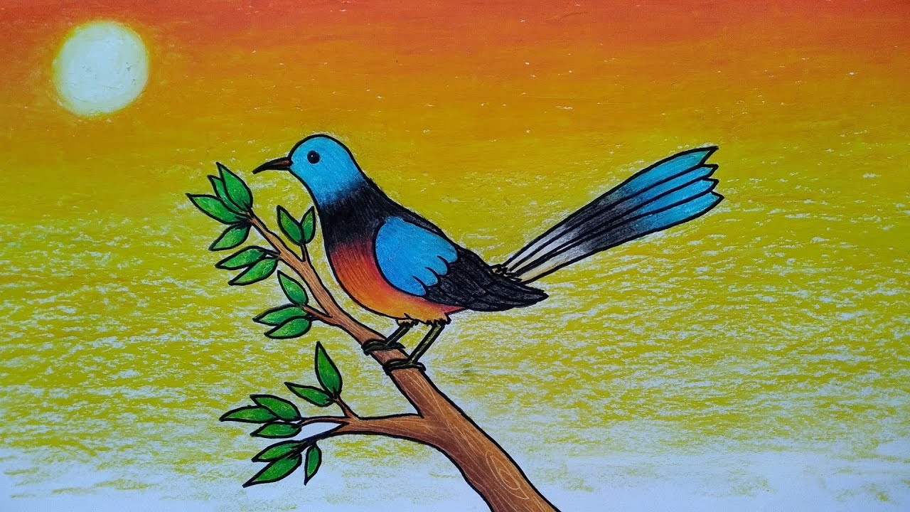 Detail Lukisan Burung Murai Nomer 40