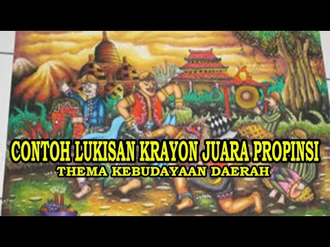 Detail Lukisan Dari Krayon Nomer 24