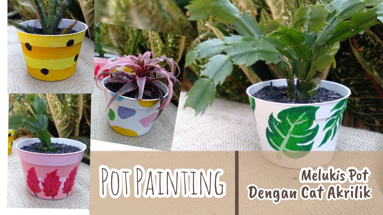 Detail Lukisan Di Pot Bunga Plastik Nomer 24