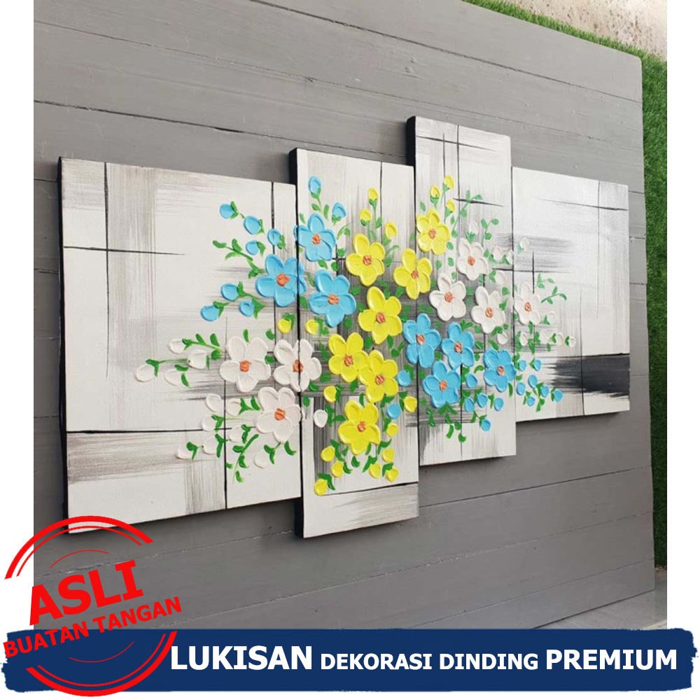 Detail Lukisan Dinding Abstrak Minimalis Nomer 24