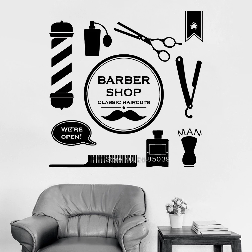 Detail Lukisan Dinding Barbershop Nomer 20