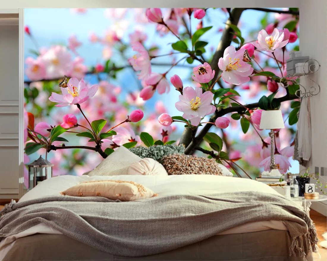 Detail Lukisan Dinding Bunga Sakura Nomer 41