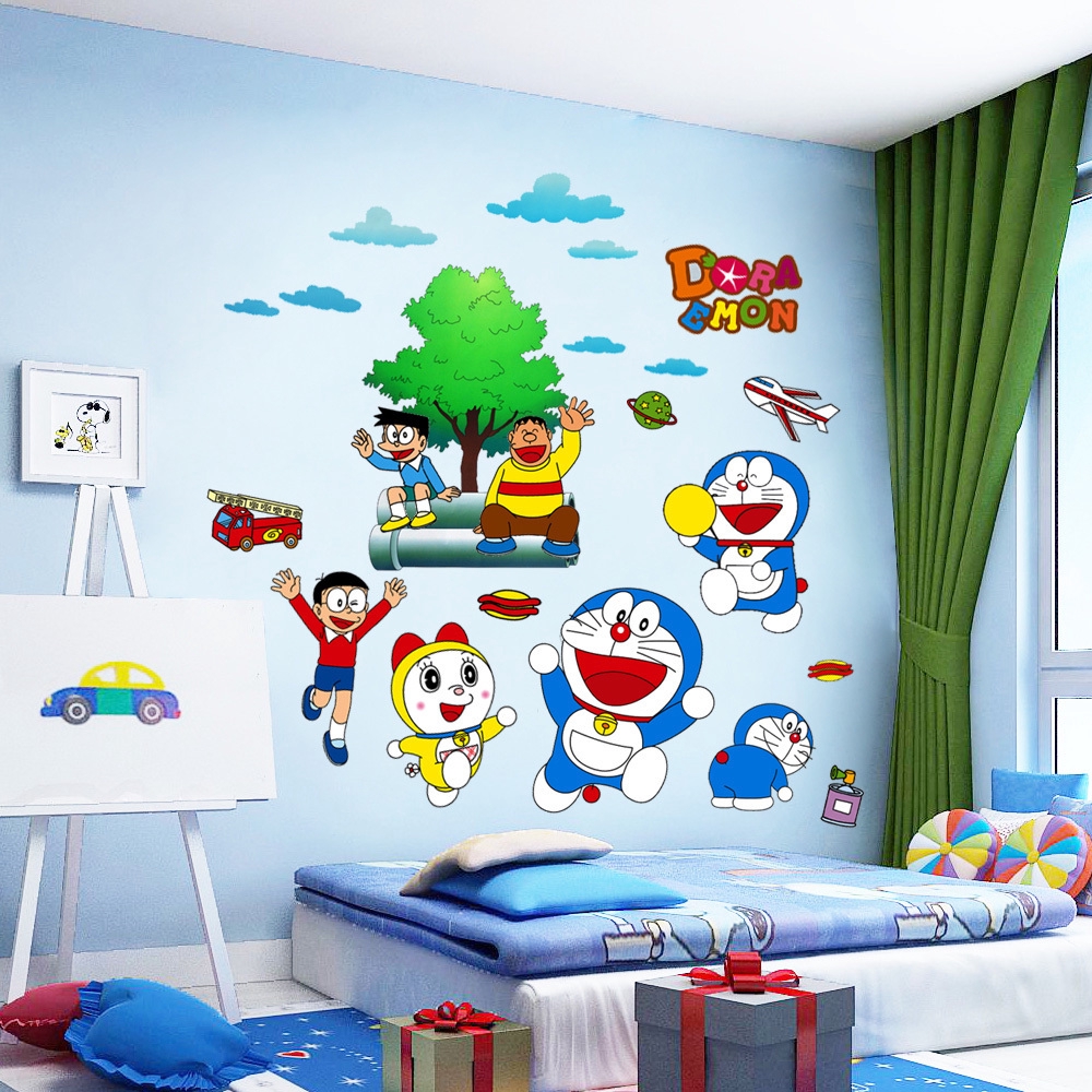 Detail Lukisan Dinding Kamar Doraemon Nomer 14
