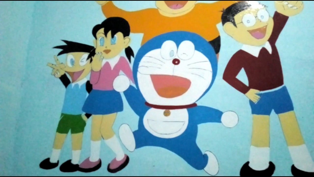 Detail Lukisan Dinding Kamar Doraemon Nomer 23