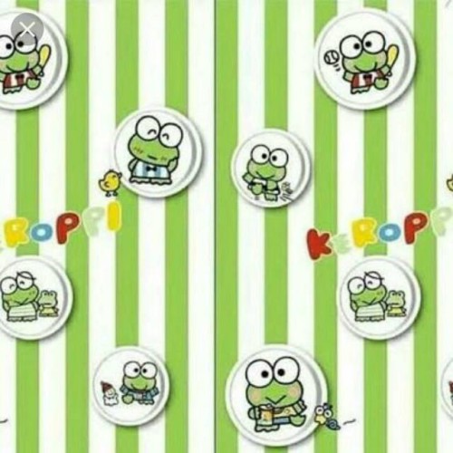 Detail Lukisan Dinding Kamar Keroppi Nomer 7