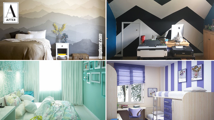 Detail Lukisan Dinding Kamar Sederhana Nomer 33